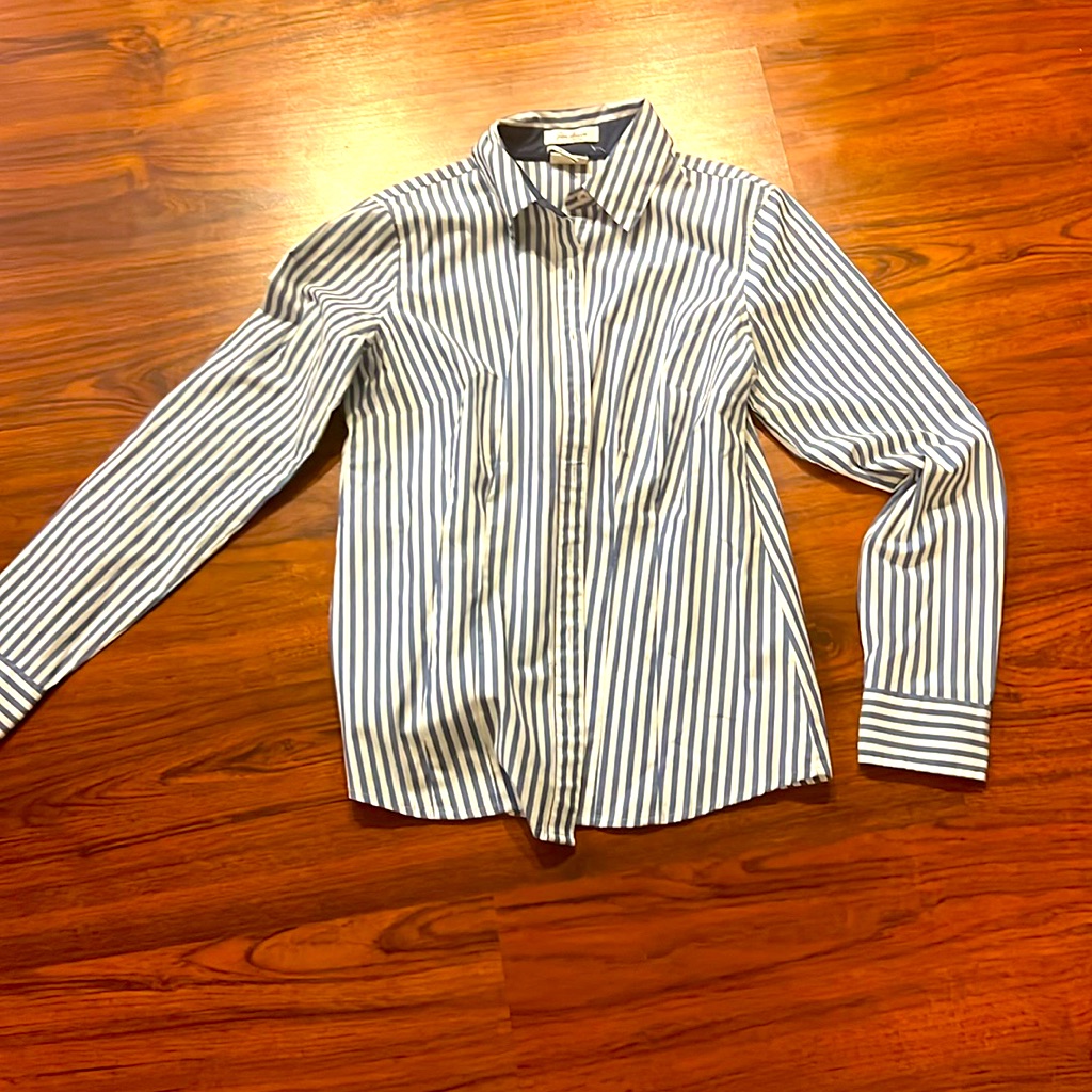 Stripe Button Down Size Medium